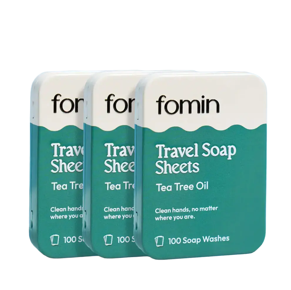 Fomin Travel Soap Sheets Tea Tree Oil