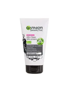 Garnier SkinActive Ultra Clean 3-In-1 Cleanser With Charcoal