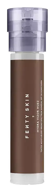 Fenty Beauty Hydra Vizor Huez Tinted Moisturizer Broad Spectrum Mineral SPF 30 Sunscreen 9