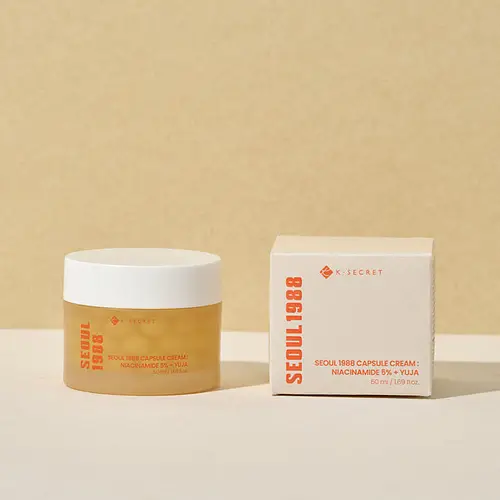 K-Secret Seoul 1988 capsule cream niacinamide 5％+ Yuja