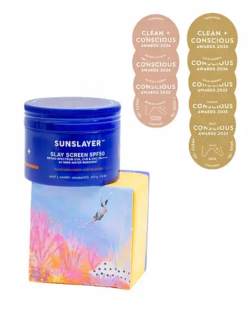 Sunslayer Slay Screen SPF 50 Mineral Sunscreen