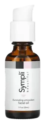 Sympli Beautiful Illuminating Antioxidant Facial Oil with Argan, Marula, Rosehip & Orange Oi