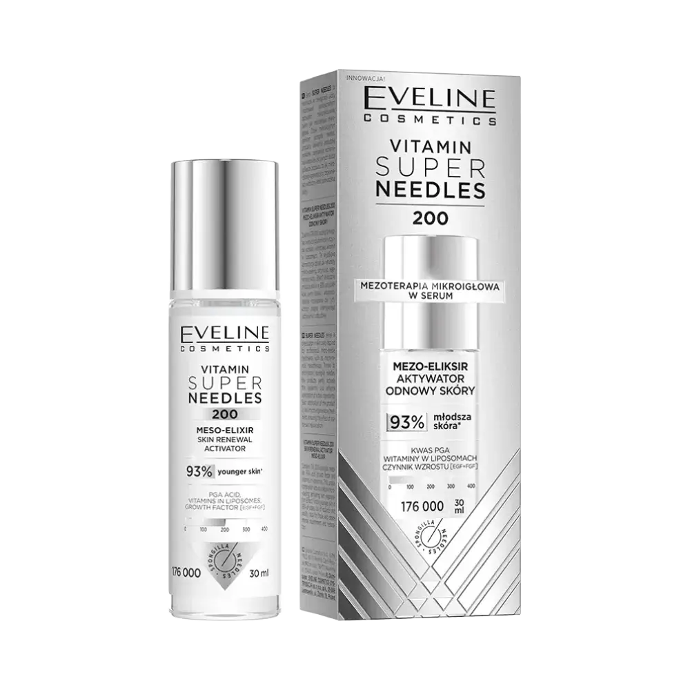 Eveline Vitamin Super Needles 200 Meso-Elixir Skin Renewal Activator