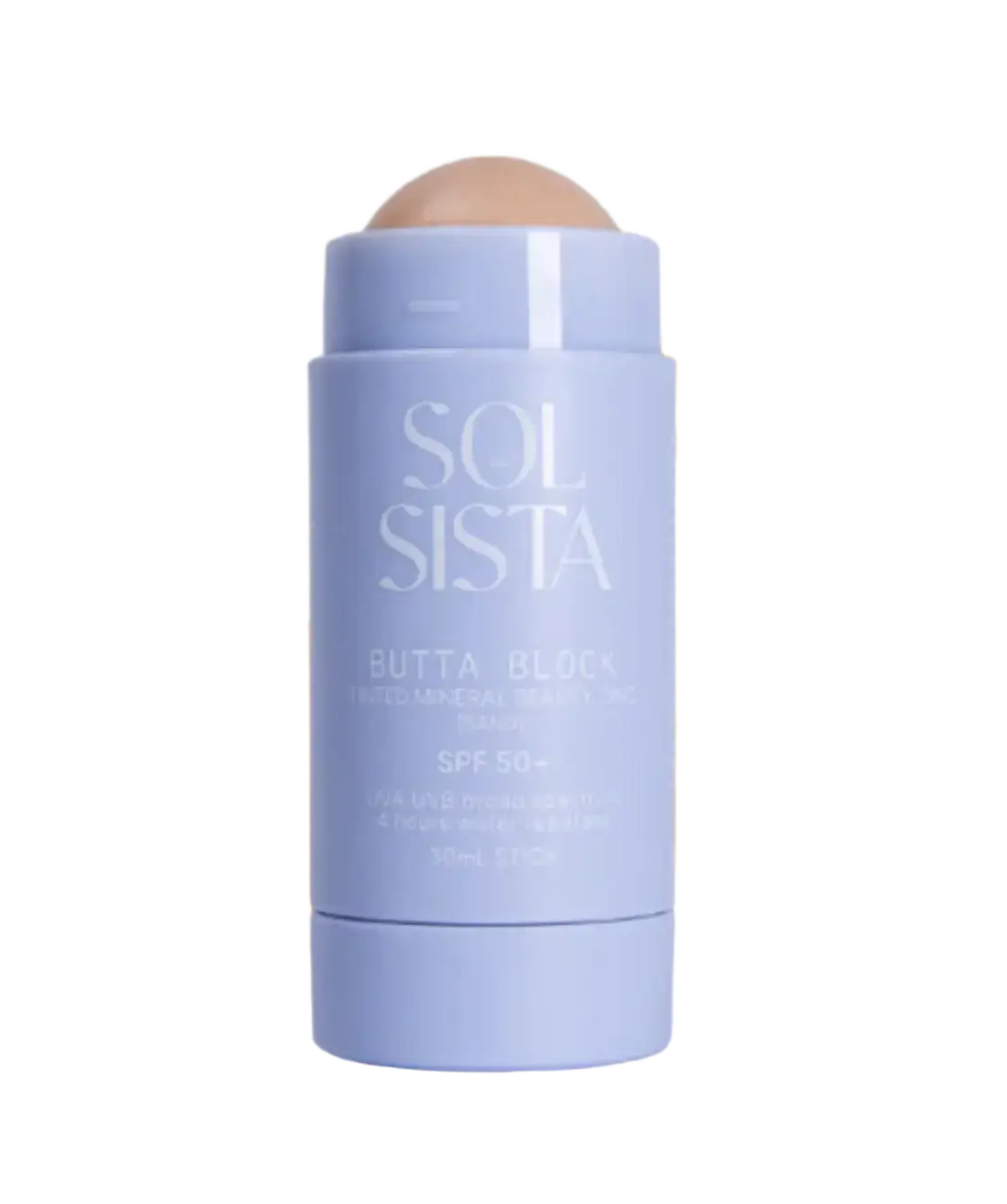 Sol Sista Butta Block Mineral Tinted SPF 50+ Sunscreen Sand