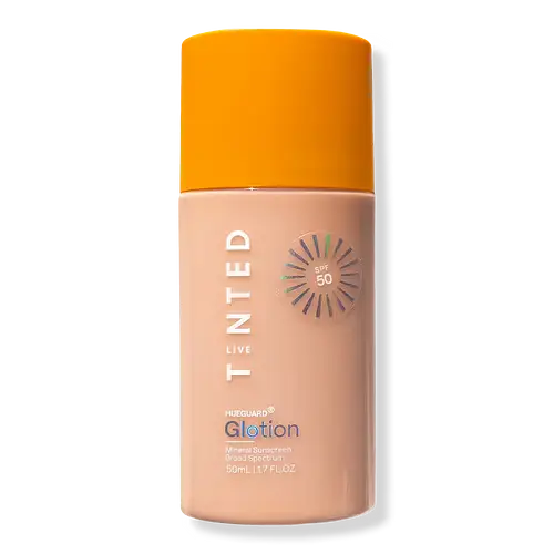 Live Tinted Hueguard Glotion Mineral Sunscreen Broad Spectrum SPF 50 1 Light/Medium