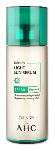 AHC Beauty Safe On Light Sun Serum SPF50+ PA++++
