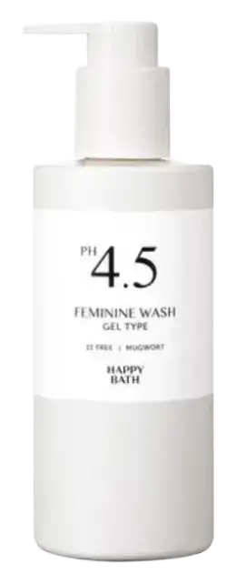Happy Bath PH 4.5 Feminine Wash Mugwort Gel