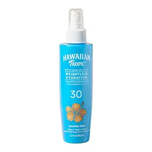 Hawaiian Tropic Weightless Hydration Water Sunscreen Mist SPF 30