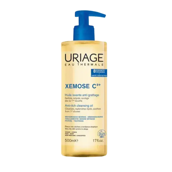 Uriage Xemose C8+ Anti-Itch Cleansing Oil