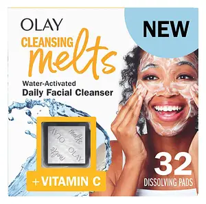 Olay Face Cleansing Melts Water-Activated Daily Facial Cleanser +Vitamin C