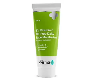 The Derma Co 5% Vitamin C Oil-Free Daily Face Moisturizer