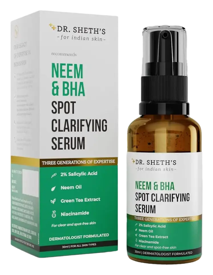 Dr. Sheth's Neem And BHA Spot Clarifying Serum