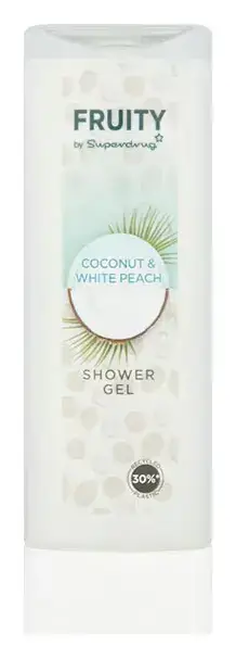 Superdrug Fruity Shower Gel Coconut & White Peach