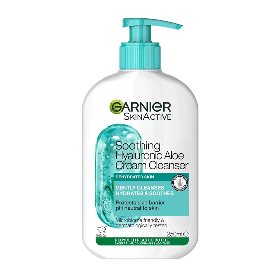 Garnier Skinactive Soothing Hyaluronic Aloe Cream Cleanser​ UK