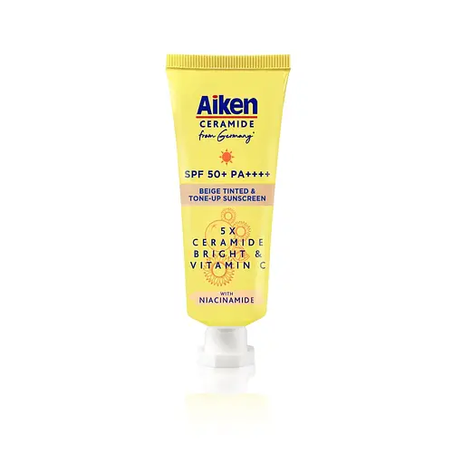 Aiken Ceramide Bright Tinted & Tone-Up Sunscreen SPF 50+