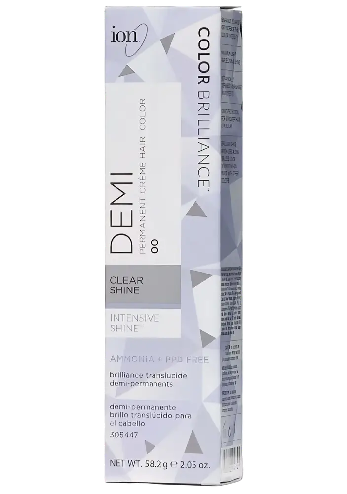 Ion Color Brilliance Intensive Shine Demi Permanent Crème Hair Color 00 Clear