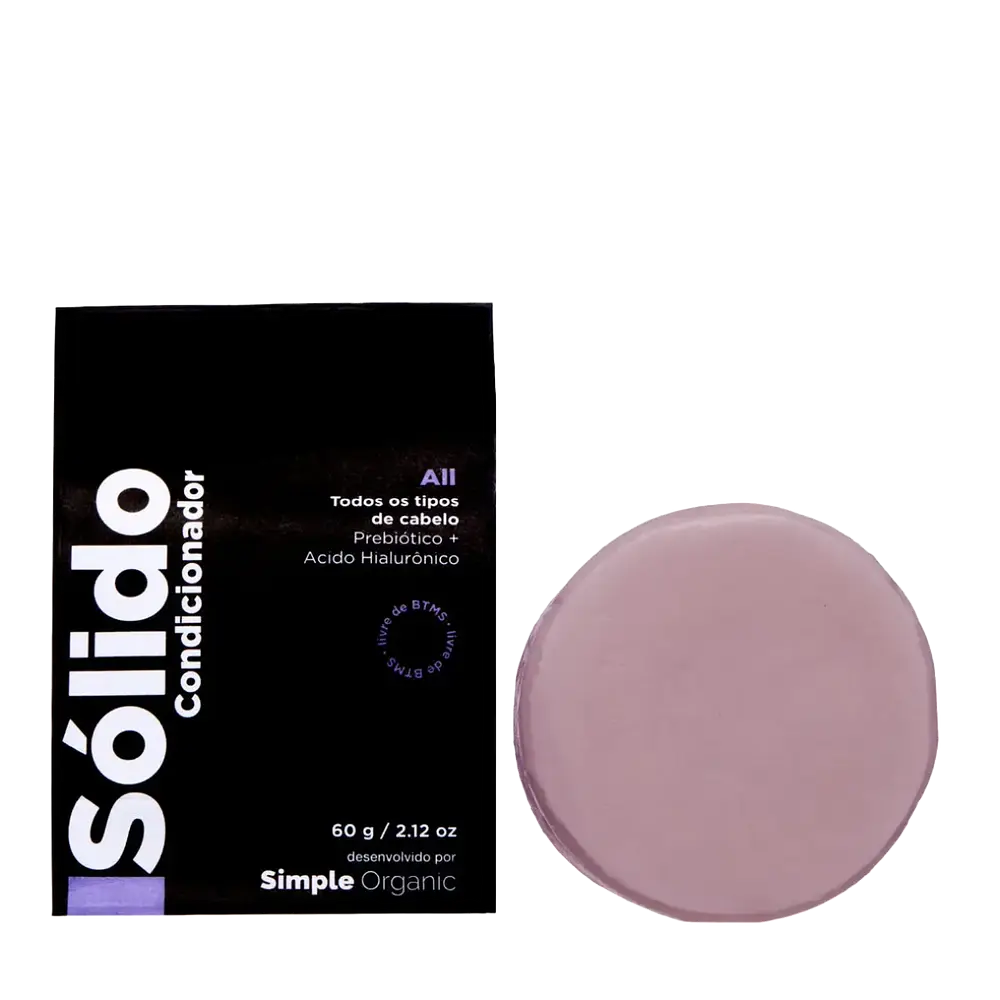 Simple Organic Isólido Condicionador Em Barra All