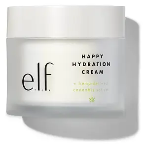 e.l.f. cosmetics Happy Hydration Cream + hemp-derived Cannabis Sativa Seed Oil