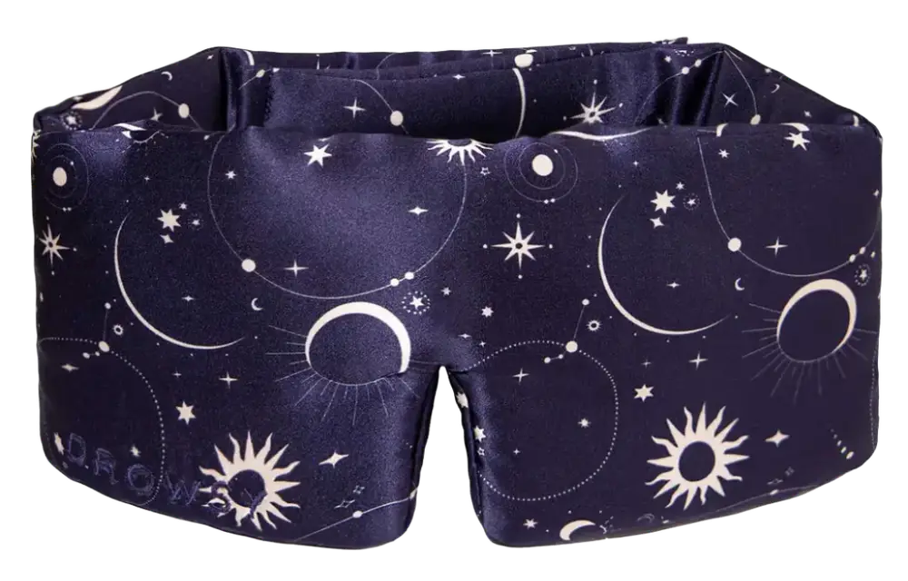 Drowsy Sleep Company Silk Sleep Eye Mask Cosmic Energy