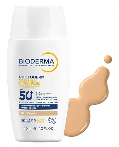 Bioderma PHOTODERM XDEFENSE ULTRA FLUID SPF50+ Shade 02
