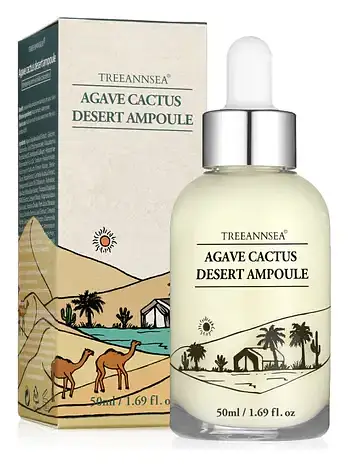 Treeannsea Agave Cactus Desert Ampoule