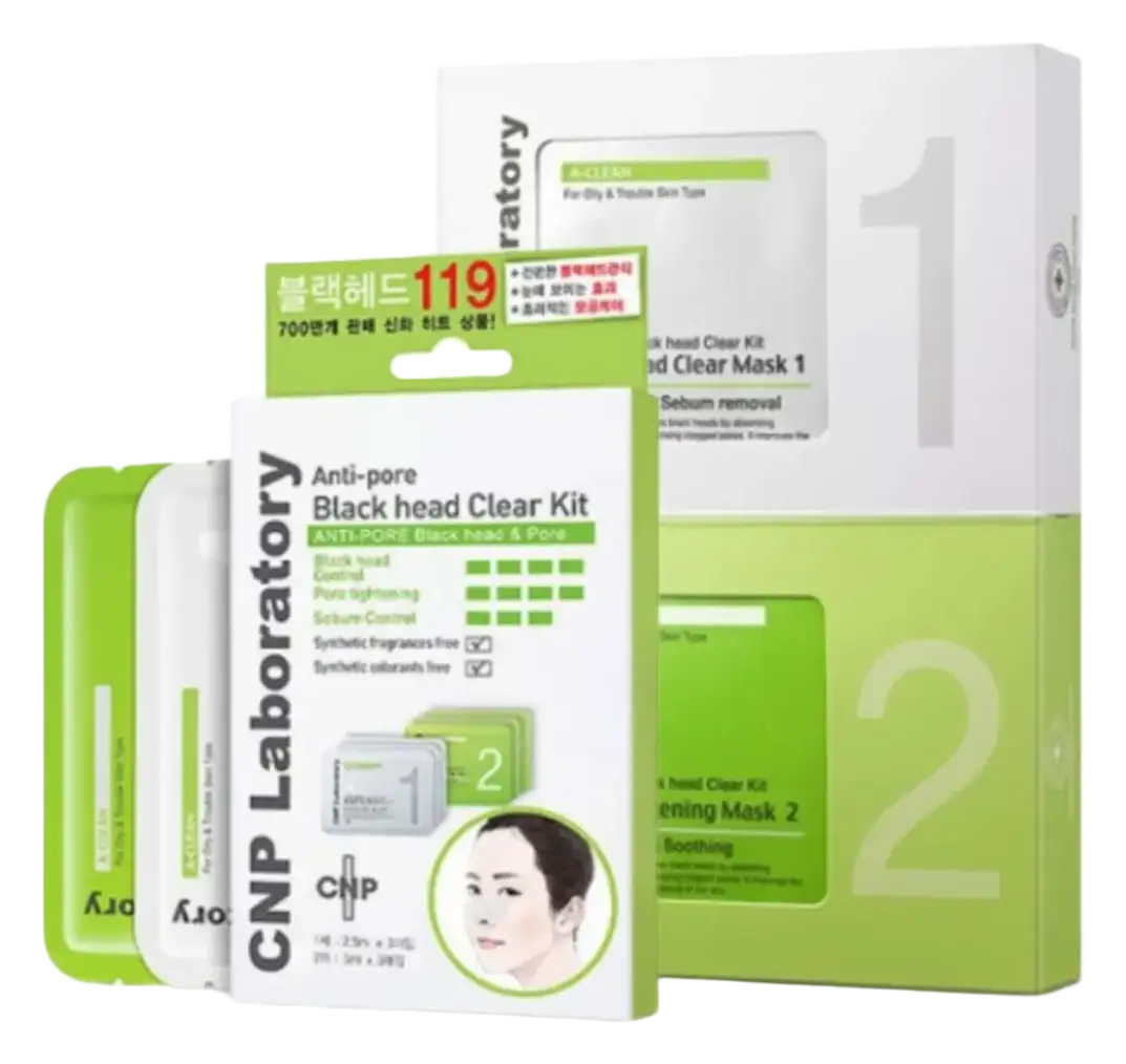CNP Laboratory Anti Pore Black Head Clear Kit