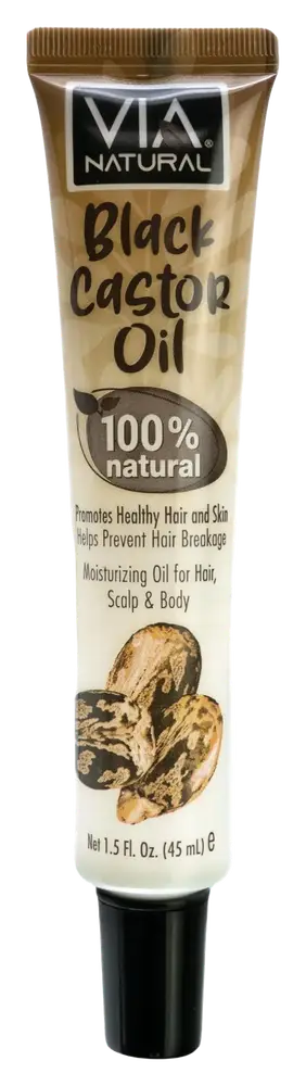 Via Natural 100% Natural Black Castor Oil