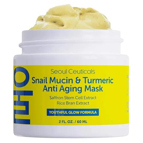 SeoulCeuticals Snail Mucin & Turmeric Anti Aging Mask
