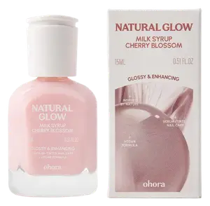 ohora Natural Glow Nail Care Polish Cherry Blossom