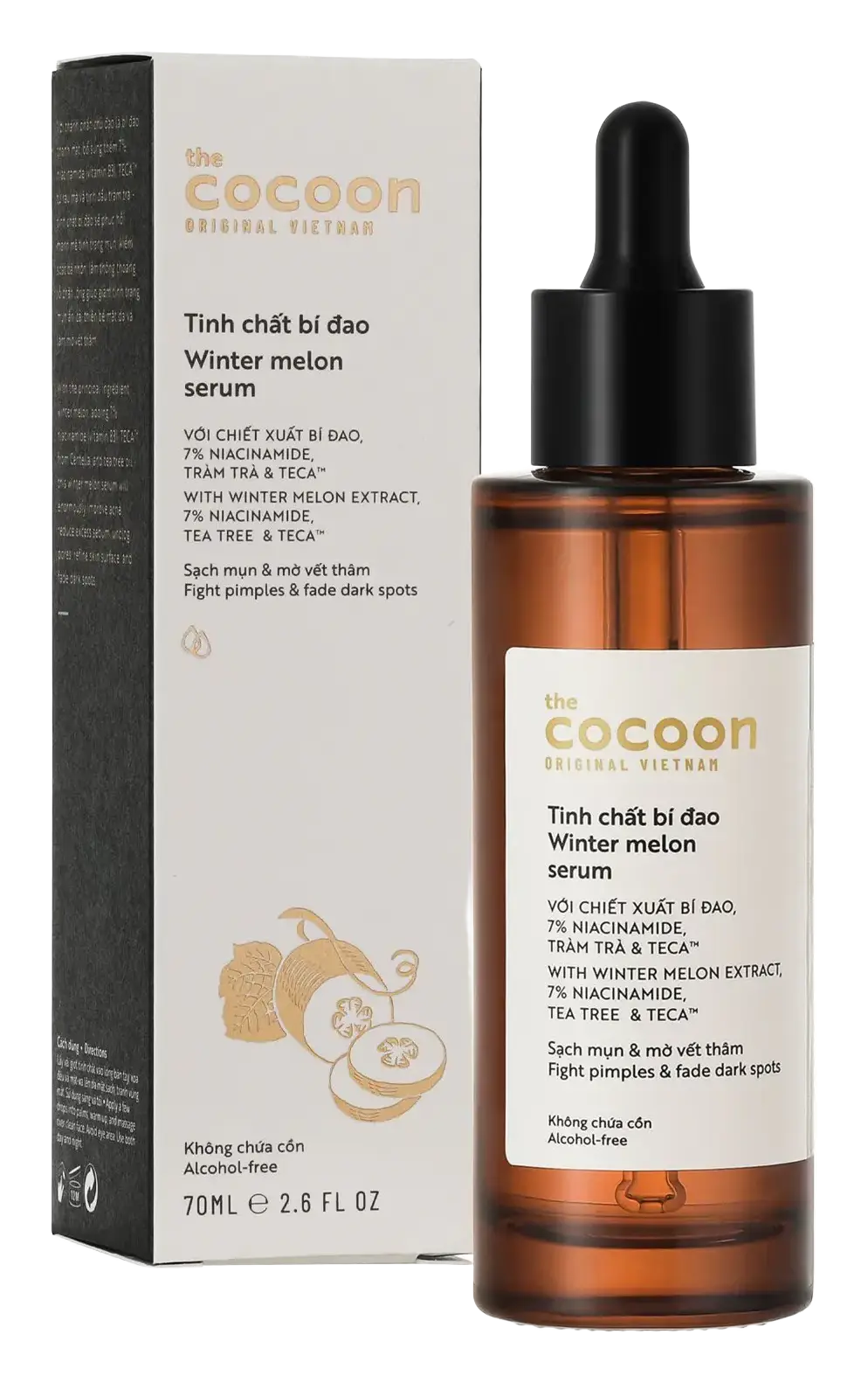 The Cocoon Vietnam Winter Melon Serum N7 Fight Pimples & Fade Dark Spots