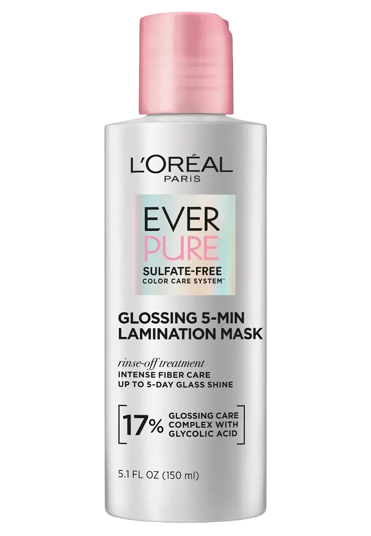 L'Oreal EverPure Sulfate-Free Glossing 5-Min Lamination Mask