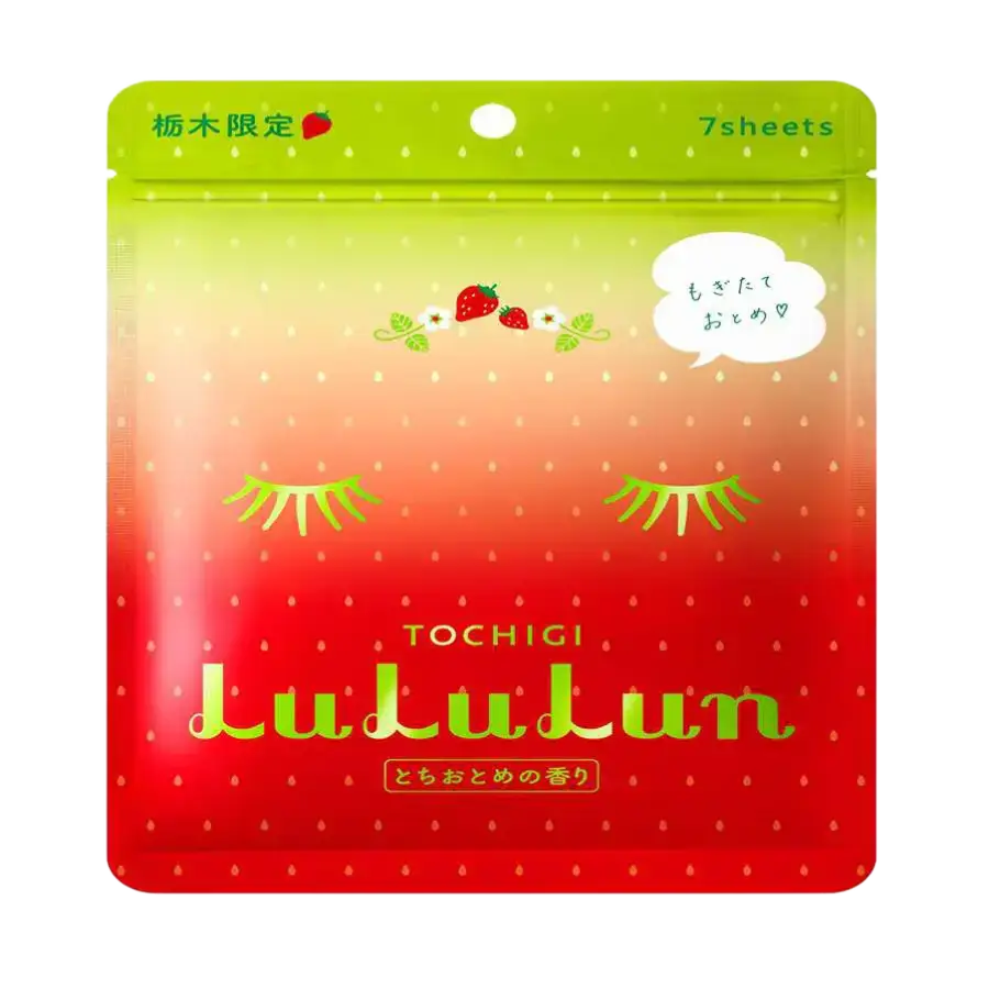 Lululun Premium Sheet Mask Tochigi Strawberry