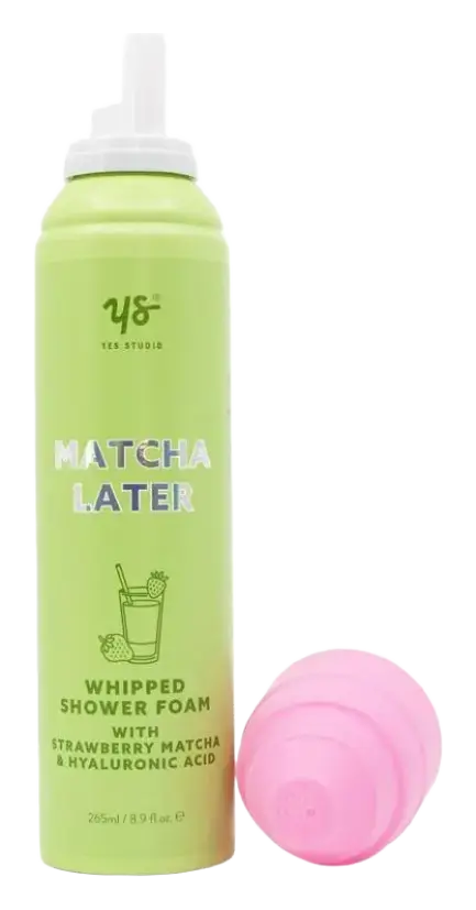 Yes Studio Matcha Later Whipped Shower Foam