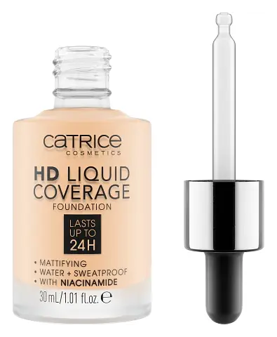 Catrice HD Liquid Coverage Foundation 002 Porcelain