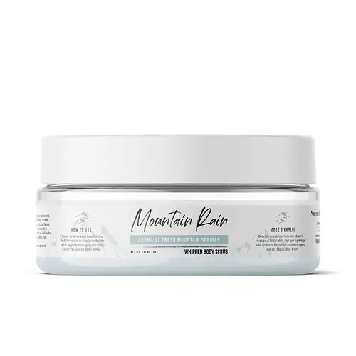 Naturally Vain Mountain Rain Whipped Body Scrub