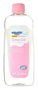 Equate Baby Hypoallergenic Baby Oil Regular