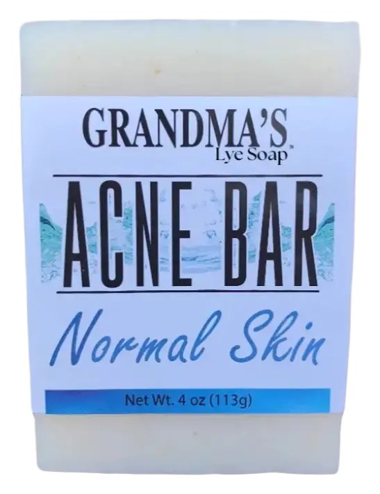Grandma's Hand-Crafted Soaps Pore Cleaning Acne Bar Normal Skin