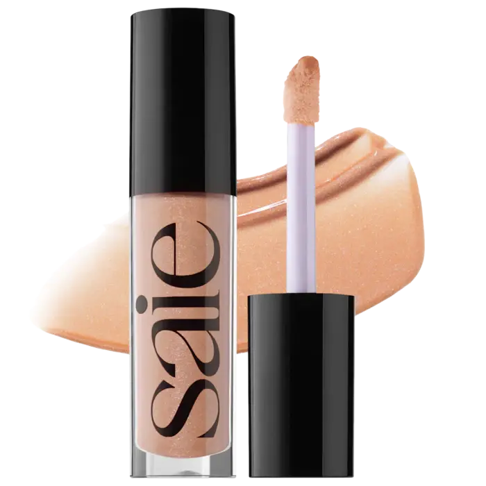 Saie Glossybounce High-Shine Hydrating Lip Gloss Oil Shake