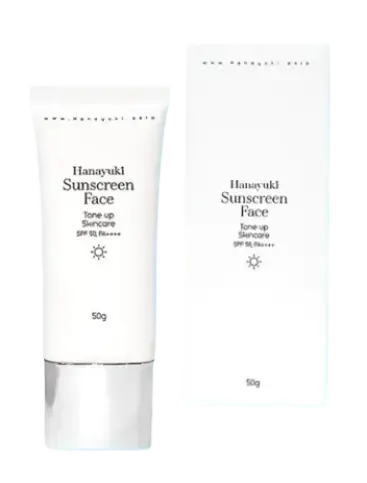 Hanayuki Face Tone-Up Sunscreen SPF 50