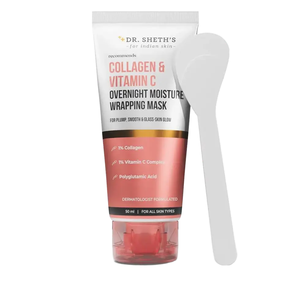 Dr. Sheth's Collagen & Vitamin C Overnight Moisture Wrapping Mask