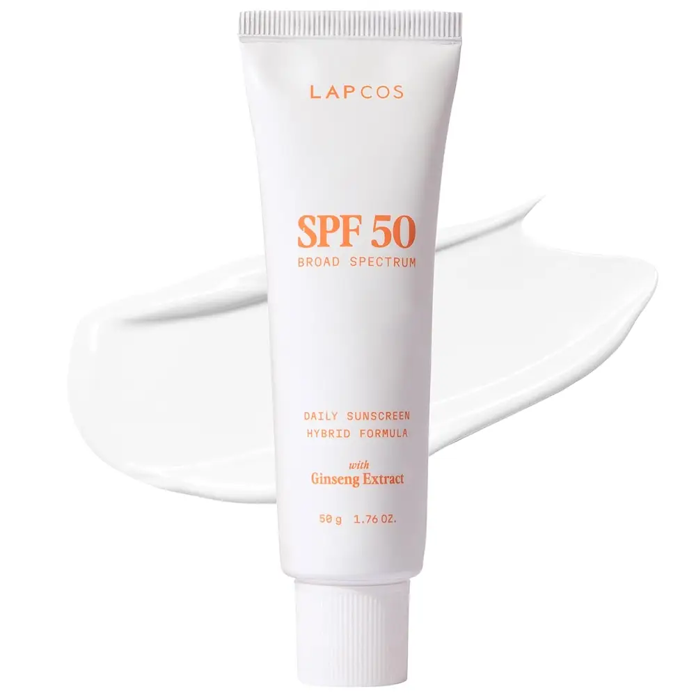 Lapcos Daily Sunscreen SPF 50 for All Skin Types