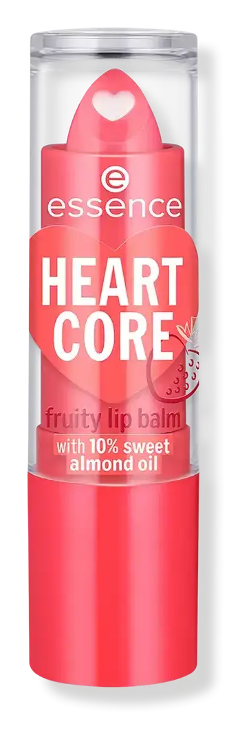 Essence Heart Core Fruity Lip Balm 02 Sweet Strawberry