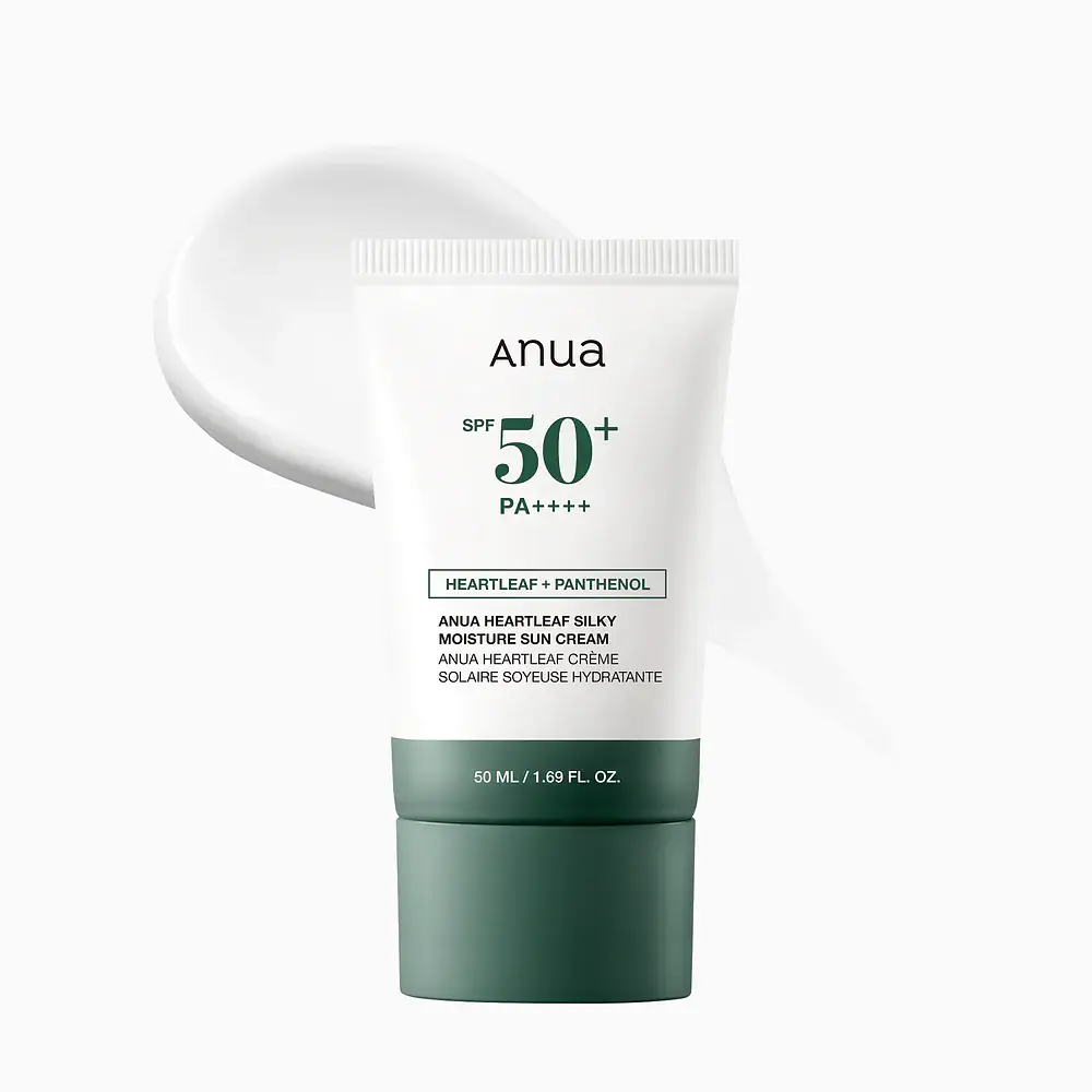 Anua Heartleaf Silky Moisture Sun Cream SPF 50+