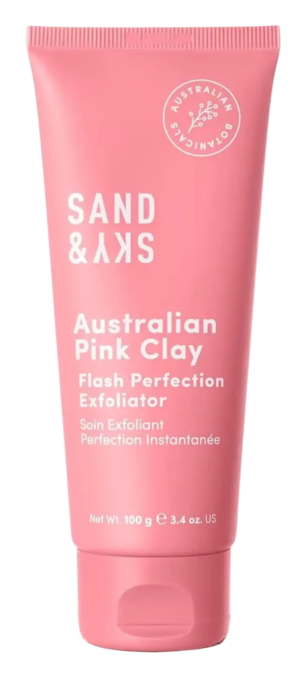 Sand and Sky Australian Pink Clay Flash Perfection Exfoliator