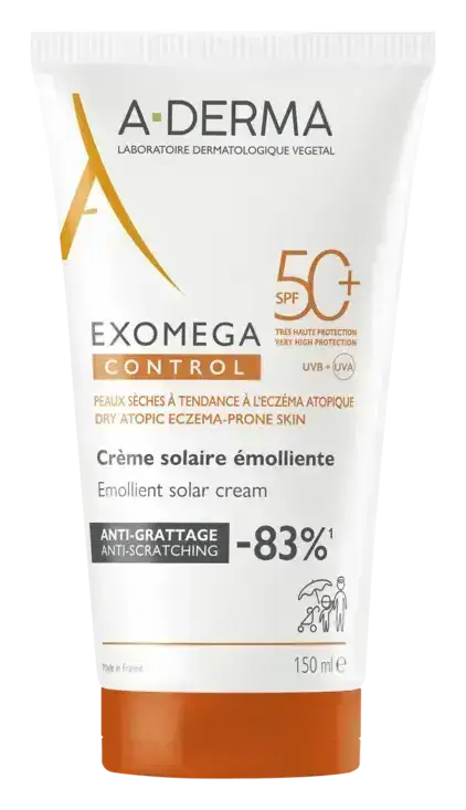 A-derma Exomega Control Emollient Solar Cream SPF 50+