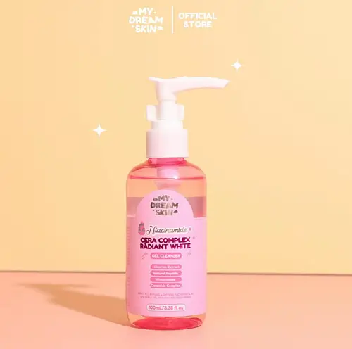 My Dream Skin NIACINAMIDE + CERACOMPLEX RADIANT WHITE GEL CLEANSER