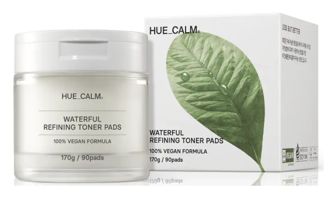 HUE_CALM Waterful Refining Toner Pads