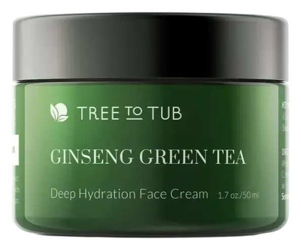 Tree to Tub Ginseng Green Tea Daily Deep Hydration Moisturizer
