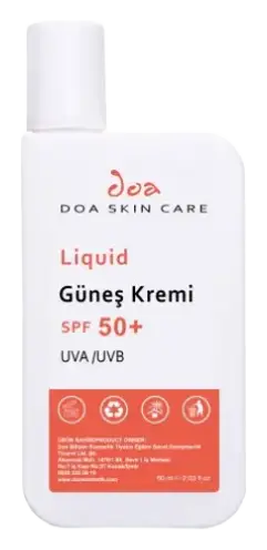 Doa Kozmetik Liquid SPF 50 + Güneş Kremi