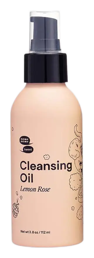 Meow Meow Tweet Cleansing Oil Lemon Rose